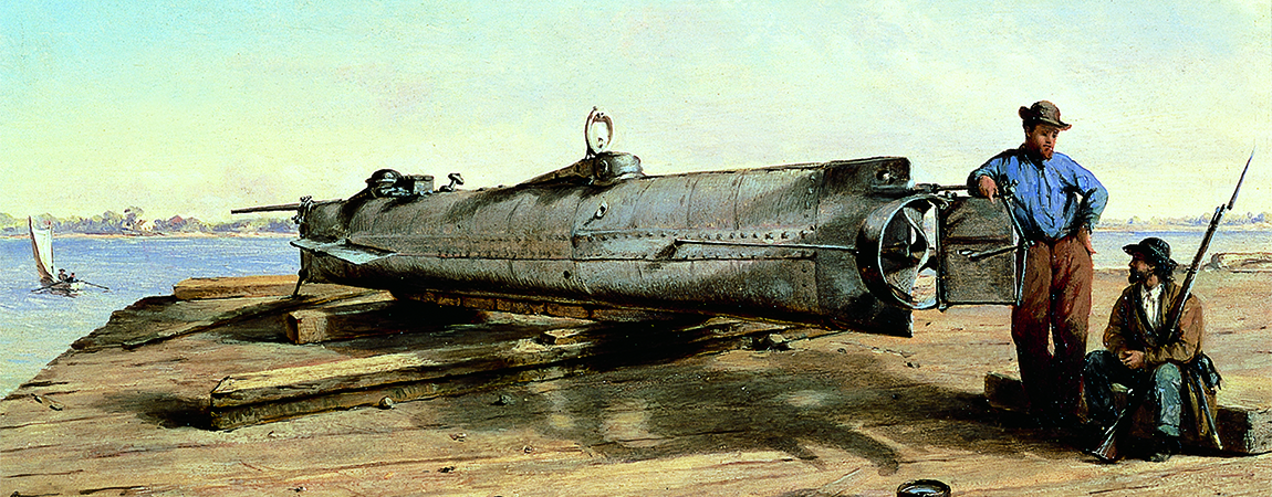 civil war submarine
